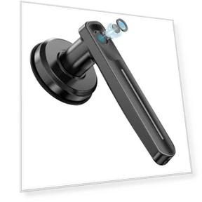 Fingerprint Door Lock with Handle — Smart Locks by Geek Chef