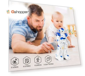 High Tech Artificial Intelligence Robot — Interactive Figures & Robots