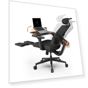 MagicH-BP Ergonomic Chair with Footrest — Chairs by NEWTRAL