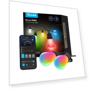 RGBIC Smart Outdoor String Lights — Lighting by Govee