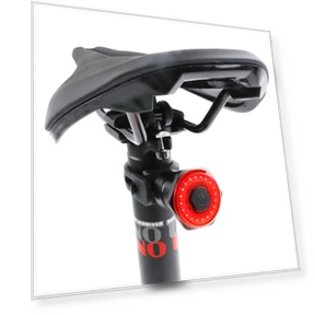 Smart Bike Seatpost Tail Light with Brake Sensing — Bikes by MEROCA