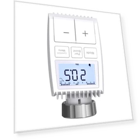 Smart Radiator Actuator Valve with External Sensor — Thermostats by MoesHouse