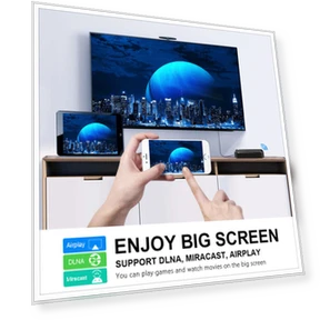 Android 10.0 Smart TV Box with WiFi — Streaming Devices, X96