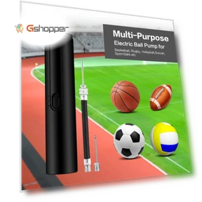 Portable Intelligent Cordless Motorized Inflator for Sports Equipment — Inflation Devices