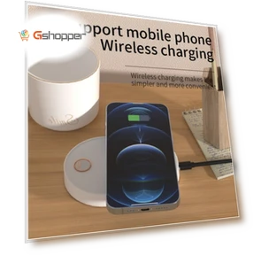 Wireless Charger Smart Stirring Mug - Automatic Self-Stirring Coffee Mug — Beverage Warmers