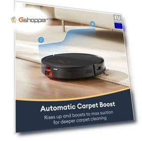 Robot Vacuum Cleaner with Gyroscopic Navigation, 3-in-1 Sweep Vacuum Mop — Smart Cleaning Robots, Ultenic