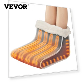 Electric Foot Warmer with 6-Level Heating and Timer — Heaters by VEVOR