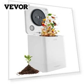 Electric Kitchen Composter 5L Smart Countertop Food Recycler — Refrigerators by VEVOR