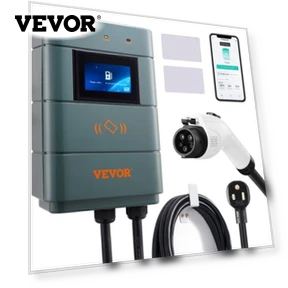 Level 2 Electric Vehicle Charging Station with WiFi — Chargers by VEVOR