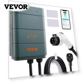 Level 2 Electric Vehicle Charging Station with WiFi — Chargers by VEVOR