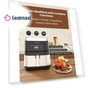 Smart Electric Air Fryer 1700W Oil-free Non-stick Pan — Air Fryers, Proscenic