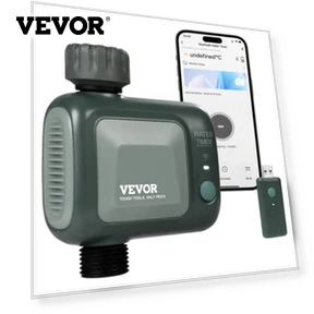 WiFi Smart Hose Faucet Timer with Single Outlet — Irrigation Systems by VEVOR