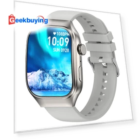 2.01" Curved Touch Screen Smartwatch with Bluetooth Calling — Smartwatches and Fitness Trackers