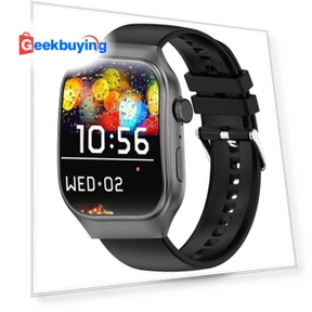 2.01" Curved Touch Screen Smartwatch with Bluetooth Calling — Smartwatches and Fitness Trackers