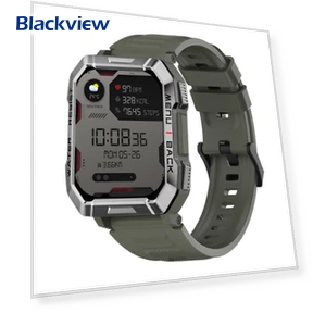 2.01-inch Outdoor Smart Watch with LED Flashlight — Smartwatches and Fitness Trackers by Blackview