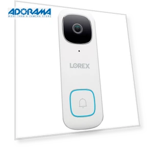 2K QHD Wired Video Doorbell with Person Detection — Doorbells by Lorex