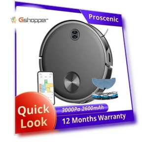 3-in-1 Robot Vacuum with Vacuum, Sweep and Mop — Cleaning by Proscenic