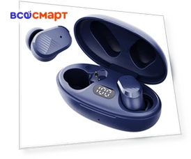 Citrus TWS Wireless Earbuds Blue — Headphones by Accesstyle