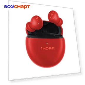 Comfobuds Mini True Wireless Earbuds Red — Headphones by 1MORE