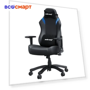 Luna Gaming Chair L Size Black/Blue — Chairs by AndaSeat