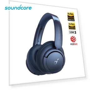 Noise-Cancelling Headphones with LDAC — Headphones by Soundcore