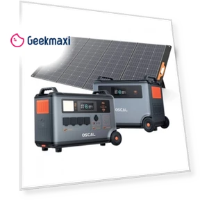 PowerMax6000 Portable Power Station 3600Wh with Solar Panel — Portable Power Stations by Blackview