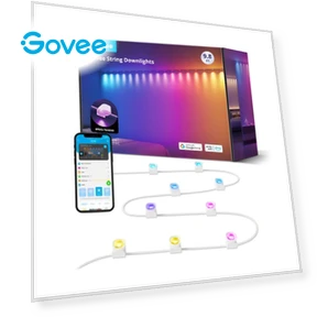 RGBIC Smart String Downlights 3m — Smart TV Light Bars by Govee