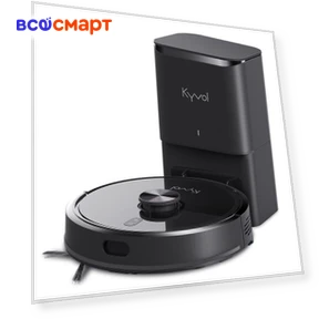 S32 Robot Vacuum Cleaner Black — Cleaning by Kyvol