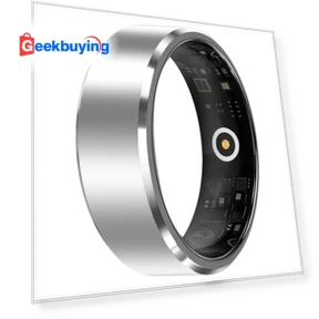 Smart Ring Health Fitness Tracker - Silver — Smartwatches and Fitness Trackers