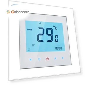 Smart WiFi LCD Thermostat with Floor Sensor — Thermostats by BHT