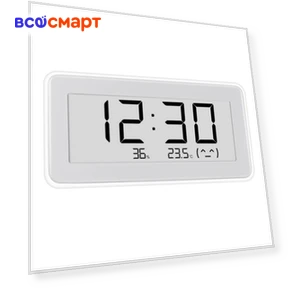 Temperature and Humidity Monitor Clock — Thermostats by Xiaomi