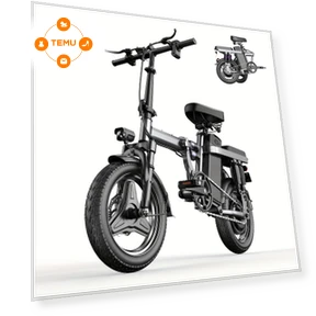 14" Folding Electric Bike with 500W Motor — Bikes