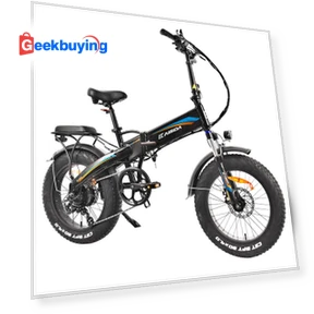 20" Folding Electric Fat Tire Bike with 750W Motor — Bikes by KAISDA