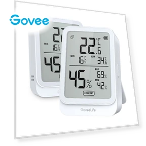 Bluetooth Hygrometer Thermometer (2 Pack) — Thermostats by Govee