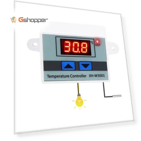 Digital LED Temperature Controller with NTC Sensor — Thermostats