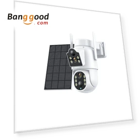 Dual Lens Solar PTZ Security Camera Outdoor — Cameras by DIDSeth