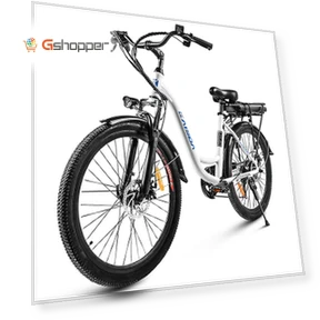 Electric City Bike 26" with 350W Motor — Bikes by KAISDA