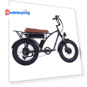 Fat Tire Electric Retro Bike with Dual 1000W Motors — Bikes by GOGOBEST