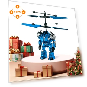 Flying Induction Aircraft Robot Toy — Entertainment Robots