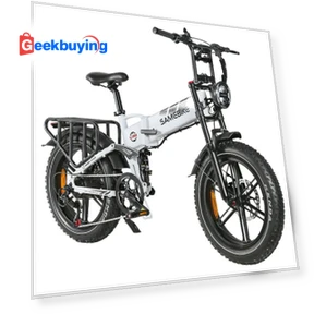 Folding Off-Road Electric Bike 20" Fat Tire — Bikes by SAMEBIKE