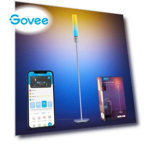 RGBICWW Cylinder Floor Lamp — Smart TV Light Bars by Govee