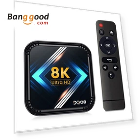 Smart TV Box with 8K Support and Voice Remote — TVs by DQ08