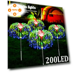 Solar Fireworks LED Garden Lights — Portable Power Stations