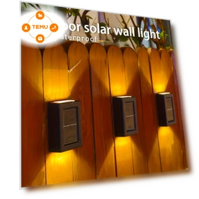 Solar Up Down Wall Light with Motion Sensor — Portable Power Stations