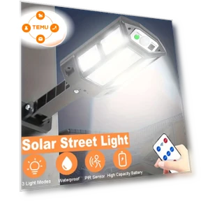 Solar Wall Light with Motion Sensor & Remote Control — Portable Power Stations