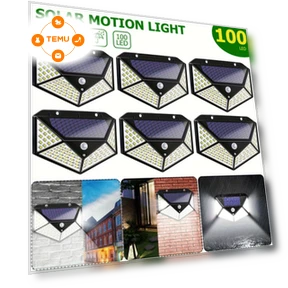 Solar Wall Light with Motion Sensor — Portable Power Stations