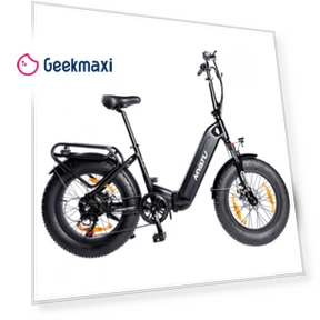 Step-thru E-Bike Trekking Bike with Fat Tires — Bikes by Myatu