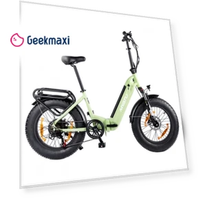 Step-thru Trekking E-Bike with Fat Tires — Bikes by Myatu