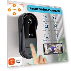 WiFi Video Doorbell Camera with Voice Changer — Doorbells