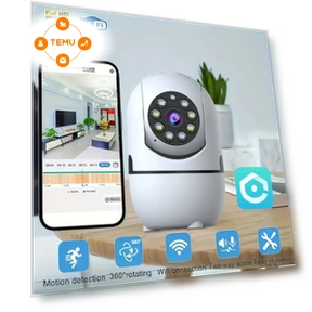 360° Pan & Tilt Security Camera 1080p — Cameras